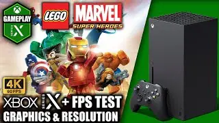 LEGO Marvel Super Heroes - Xbox Series X Gameplay + FPS Test