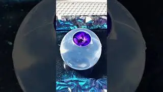 Crystal ball ornaments #janchun #Resinart #resin #resinjewelry #resinjewellery