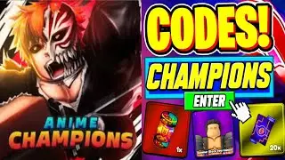 New Anime Champions Codes | Roblox Anime Champions Simulator Codes (August 2024)