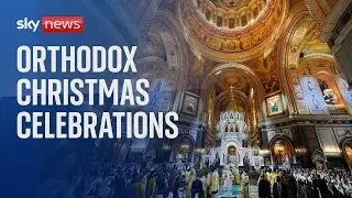 Watch: Orthodox Christmas celebrations in the West Bank