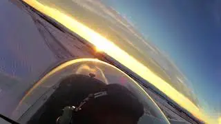 Rutan Quickie Q1 Winter Flight