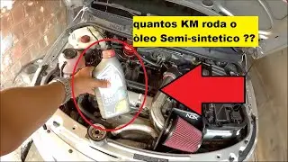 Quantos km roda o óleo 15w40 semi sintético?