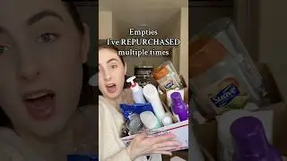 5 MONTHS OF EMPTIES: my favorite repurchases #skincare #haircare #empties