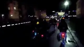 Critical Mass Stuttgart - 04.03.2015 - Hyperlapse 13x