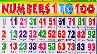 Numbers name 1 to 100 | Learn to Counting 1 to 100 | 1 se 100 tak ginti | One to Hundred counting
