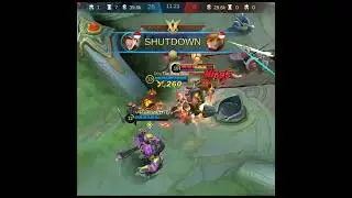 Gameplay Zilong Savage  - Mobile Legends [ Baby Zilong ]