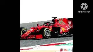 Draw F1 Car Team Scuderia Ferrari Mission Winnow SF21 2021