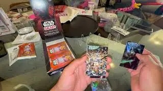 Ouverture Star Wars Galaxy 2025 Hobby Box