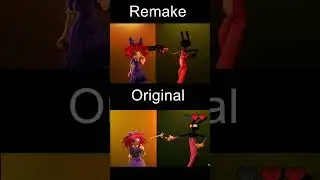 Jax shooting Ragatha TADC EP6 scene | ORIGINAL VS REMAKE
