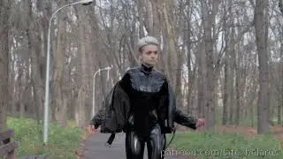 Polina in latex