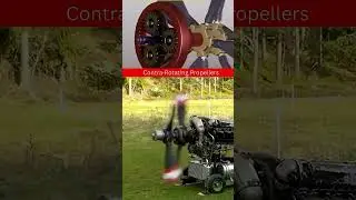 Coaxial Propeller System with Animation #propeller #mechanism #motion #mechanical