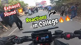 College Reactions ✨❤️ on my KTM DUKE 390 gen 3 💥 Sc Project Exhaust 🤯 Crazy Reactions ❤️&zwj;🩹MustWatch💯