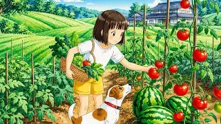 Peaceful life in Countryside ☘️Anime Style Daily Life 🌿 #anime #2026videos #cooking