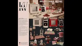 KraftWork Lecker's Cookie Factory by Melly Clarrington for The Epiphany December 2019