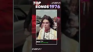 The Best of 1976! | Top 10 Songs in one Minute 🎶 #Shorts