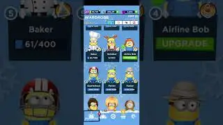 Minion rush airline bob upgrade to level 5