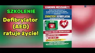 8.01.2026. Rybnicka Kuźnia. Defibrylator ratuje życie! Szkolenie z obsługi.