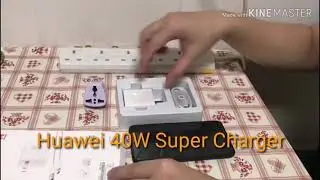 HUAWEI 40W SUPER CHARGING ADAPTER SET COME WITH 5A CABLE