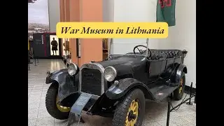 Authentic walk inside of War Museum in Kaunas Lithuania🛻🪖🛩