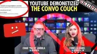YOUTUBE DEMONETIZED THE CONVO COUCH!!!