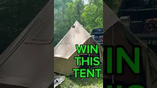 Win this White Duck bell tent!