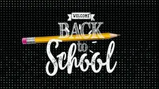 BACK TO SCHOOL ANIMATION GREEN SCREEN - FREE