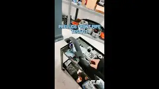 Примерка передней выхлопной трубы Prelude