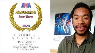 Asia Web Awards 2020 Award Winner Acceptance Speech - Best Editing