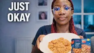 First Time  Trying Risotto | Aldi Tomato & Basil Risotto | Honest Supermarket Review