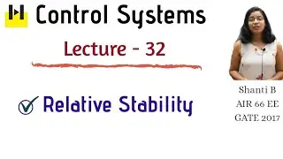 Lecture -32 | Relative Stability