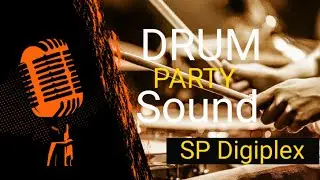 Drum sound 🎶🎶in a night party. SP Digiplex