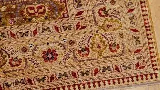 Vintage Anatolian Turkish Silk Area Rug in Prayer Pattern, @thepersianknot , SKU 1069