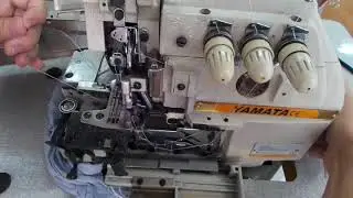 Como trocar o fio na máquina Overlock #Tutorial - Parte 3