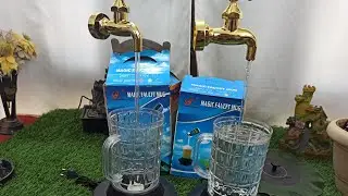 Magic Faucet Mug with Unique Colorful Water Floating Fountain Faucet Light