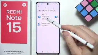 Redmi Note 15: Как включить/выключить автокоррекцию