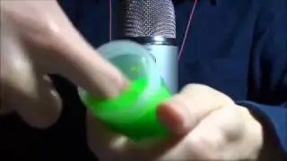 「音フェチ」スライムで遊んでみる「囁き声」※動画あり
