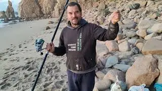Surfcasting na Aroeira!