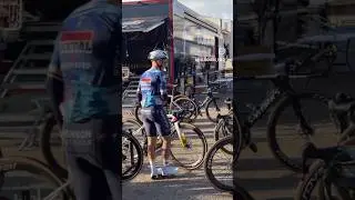 Remco evenepoel and his new bike!! #shorts #cycling (source: cyclingnews)