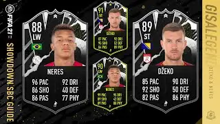FIFA 21 Showdown David Neres or Edin Dzeko Guide - 88 & 89 Rated, 150k Spend & 30k Pack Return