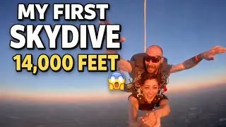 My First Skydive 😱 | 14,000 Feet Freefall at Skydive Sussex, NJ