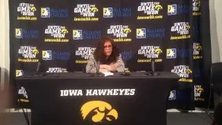 RVision: C. Vivian Stringer Press Conference - Iowa