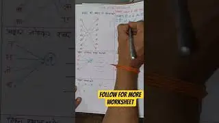 Little hands learning Hindi Fun worksheet for kids 📚लहान मुलांसाठी सोपी हिंदी प्रॅक्टिस.