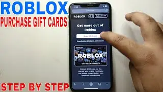 ✅ How To Purchase Roblox Gift Cards 🔴