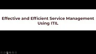 Learn Effective and Efficient Service Management Using ITIL online | Koenig Solutions