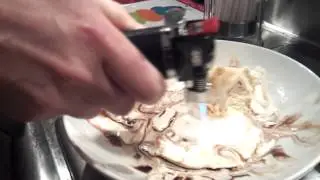 The making of the s'more sundae at Indulge