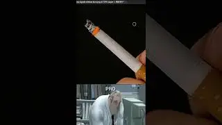 create realistic cigarette smoke in Photoshop 2024 #memes #photoshop