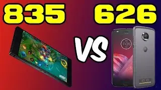 💥Snapdragon 835 vs Snapdragon 626 Benchmarks 📱 Razer Phone vs Moto Z2 Play! 🔥 [4K]