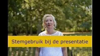 Stemgebruik bij presenteren is belangrijk!