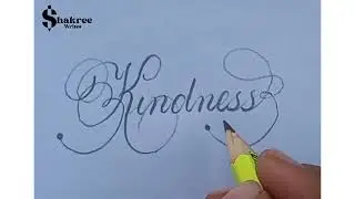 Beautiful Calligraphy| Cursive writing| neat and clean fancy Calligraphy