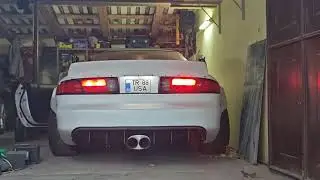WIDEBODY FORD PROBE - STRAIGHT Pipe Exhaust, 74mm Insanely LOUD